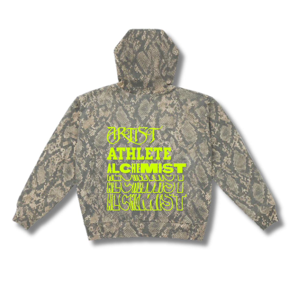 ARTIST · ATHLETE · ALCHEMIST Heavy Rattlesnake Hoodie