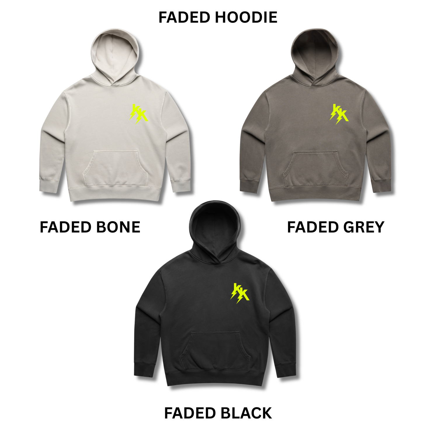 RELAXED GARMENT-DYED HOODIE