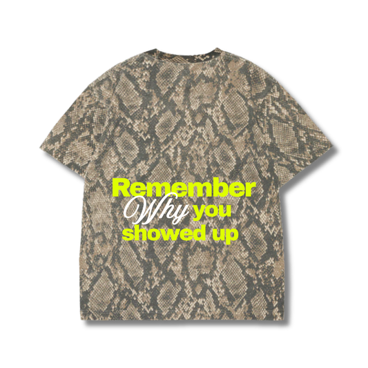 KK Vintage Rattlesnake Heavy Tee (Remember Why You Showed Up)